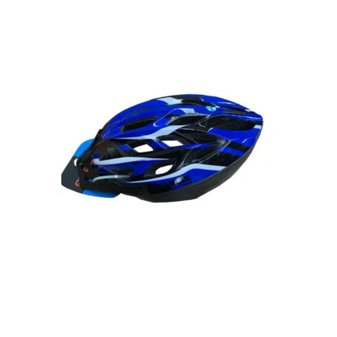CycleOn Helment Blue/Black/White 52-58cm Infusion mould with adjustable dail.