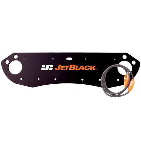 Jet Black Number Plate Holder