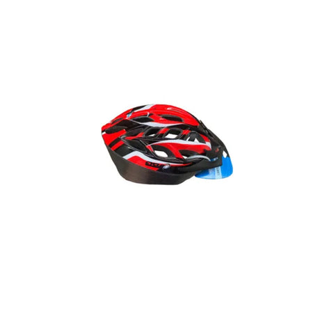 CycleOn Helment Red/Black/White 52-58cm Infusion mould with adjustable dail.