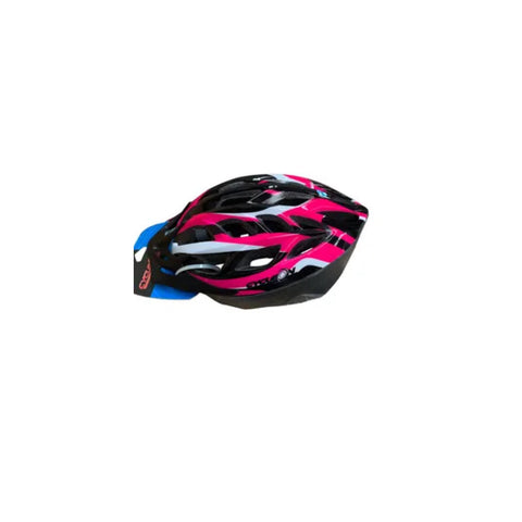 CycleOn Helment Pink/Black/White 52-58cm Infusion mould with adjustable dail.