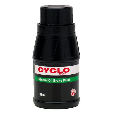Cyclo Mineral Oil Brake Fluid - 125ml,1pcs